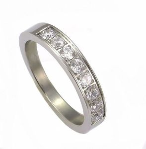 China Factory Aangepast Rvs Sieraden Diamond Ring Cockring - Product Image 6