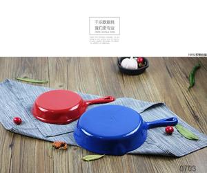 Wholesale Quleno Brand Enamel Cast Iron Skillet <strong>Frypan</strong> - Product Image 4