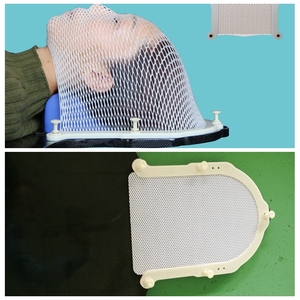 Tedarik kaliteli termoplastik radyoterapi levha beyaz renk beyin kanseri radyasyon maskesi radyasyon tedavisi alibaba - Product Image 4