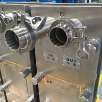 Pasteurisateur à plaques pour lait de soja, machine de pasteurisation, équipements de stérilisation