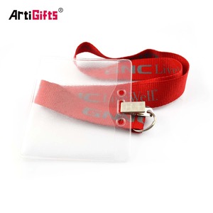 OEM ODM Chine Artigifts Fournisseur d'usine Lanières de cou par sublimation en <span class=keywords><strong>PVC</strong></span> <span class=keywords><strong>souple</strong></span>, porte-badges d'identification et porte-cartes d'identité avec logo personnalisé - Product Image 2