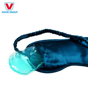 2022 Custom Health Care Beauty Travel Eye Mask With Insert Gel Eye Mask Hot Cold Compress Sleeping Mask