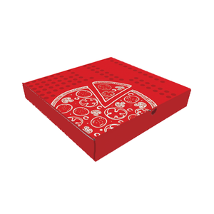 Scatola per <span class=keywords><strong>Pizza</strong></span> Riutilizzabile in Cartone Ondulato dal Design Originale a Basso Prezzo - Product Image 3