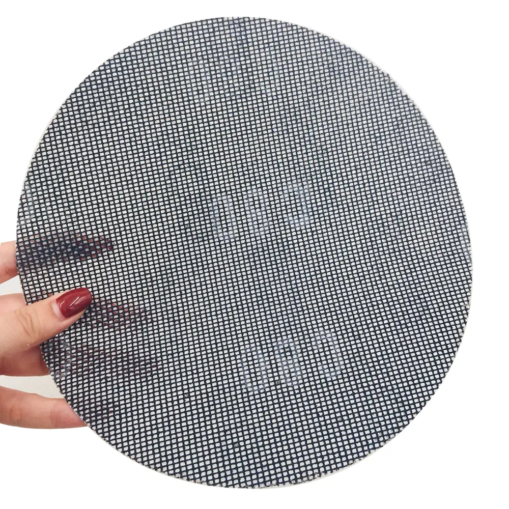 Durable Silicon Carbide Abrasive Mesh Screen Disc with Fiberglass Backing