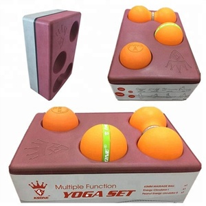 KSONE — Kit de blocs de Yoga de haute qualité, ensemble de boules de Massage pour le corps, brique de Massage, yoga - Product Image 3