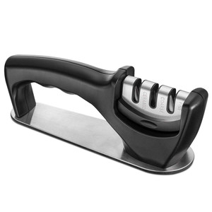 Set di coltelli da cucina affilacoltelli coltelli in ceramica <span class=keywords><strong>3</strong></span> stadi Gadget da cucina acciaio al carbonio 205*62*73mm TV Shopping tradizionale 260g