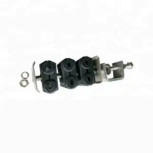 High Quality 1/2" power (hybrid) cable clamp/rg8 grounding kit/cable barrel cushion