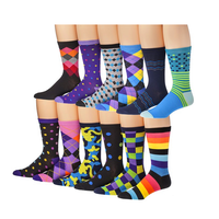 Chaussettes faites sur commande en gros d'impression pour la sublimation Chaussettes avec le modèle imprimé