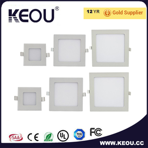led cuadrado panel empotrar 3w 6w 12w 18w 24w led foco alta PF downlight led panel slim led illuminacion energia ahorrador - Product Image 6
