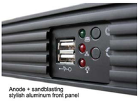Montage en rack ultra compact 1U, profondeur du châssis/boîtier de bureau 11.8 "seulement EKI-N130