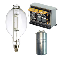 Lampes électriques à ampoules led, 2000W, Ballast magnétique en métal