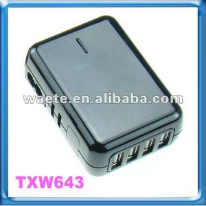 para Kindle 5,4,<span class=keywords><strong>3</strong></span>,<span class=keywords><strong>2</strong></span>,1 fuego 4 puertos USB cargador de pared - Product Image 1