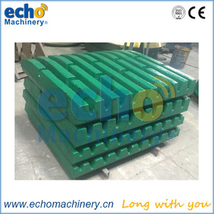 Новые износостойкие литые дробильные плиты ECHO LT120: стационарная (MM0518605) и подвижная (MM0589530) с высоким содержанием хрома - Product Image 5