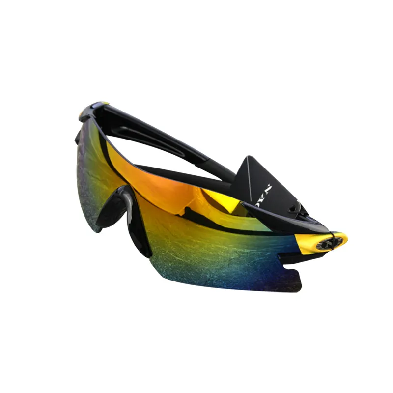Антибликовые Поляризованные спортивные очки, регулируемые велосипедные солнцезащитные очки, Сменные поляризованные спортивные солнцезащитные очки