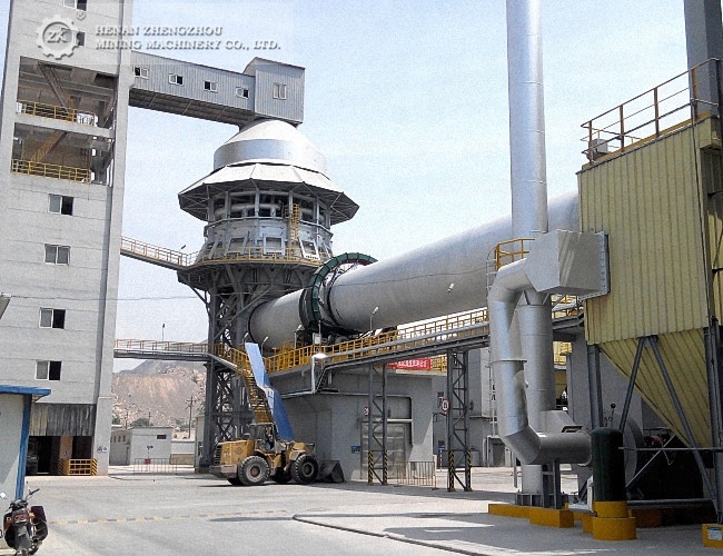 Продвинутая технология 200TPD, установка для кальцинирования известняка