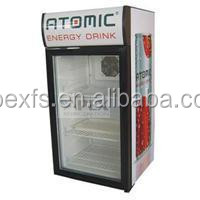 80 litros de helado nuevo estilo pantalla <span class=keywords><strong>mini</strong></span> refrigerador congelador comercial - Product Image 1