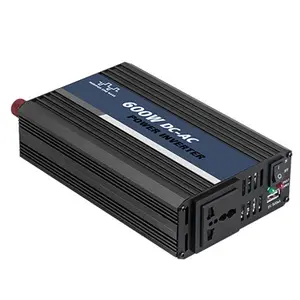 600w 12v to 220v ac dc high power intelligent inverter