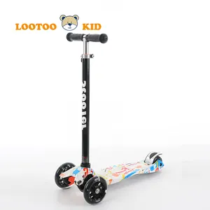trade assurance china factory hot sale cheap price 3 PU lighted wheel bmx scooter for sale