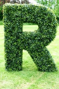 Gazon artificiel décoratif pour jardin, personnalisé avec <span class=keywords><strong>lettres</strong></span> décoratives, bois de bovin - Product Image 4