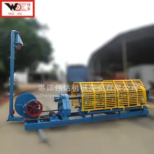 China Export Indonesia Malaysia Sisal jute rope making machine