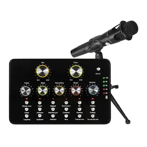 BAOBAOMI 2021 profesyonel V10 mikrofon ses kartı
