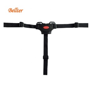 Ceinture de sécurité universelle réglable à <span class=keywords><strong>3</strong></span> <span class=keywords><strong>points</strong></span> pour siège de <span class=keywords><strong>chaise</strong></span> <span class=keywords><strong>haute</strong></span> - Product Image 1