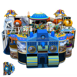 Aire de jeu Happy zone pour enfants, en bois, équipement d'intérieur, terrain de jeux utilisé, diapositives, 1 pièce - Product Image 3