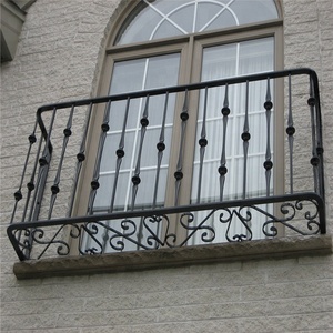 Balaustradas de hierro forjado escalera barandilla juliet balcón diseño para <span class=keywords><strong>la</strong></span> venta - Product Image 5