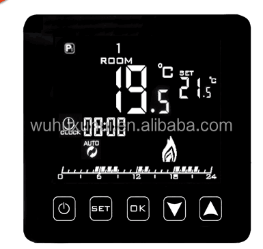 Smart Touch Screen Thermostat With WIFI