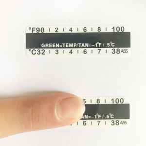 Disesuaikan label sensitif suhu merah/putih/biru stiker berubah warna merekat sendiri stiker - Product Image 1