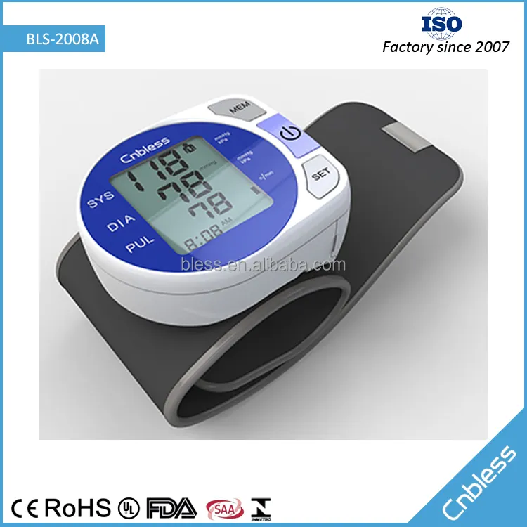 Bls2008a aprovado pela CE falando monitor de pressão arterial fabricante