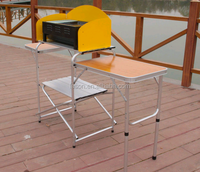Table et armoire de cuisine de camping pliante portable de bonne qualité