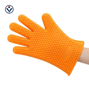 Gants professionnels en silicone personnalisés de qualité alimentaire bon marché gants de <span class=keywords><strong>four</strong></span> résistants à la chaleur - Product Image 2