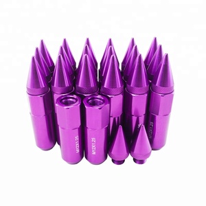 20 pièces accordeur étendu en aluminium avec pointe pour roues/jantes M12X1.25 écrous de cosse de <span class=keywords><strong>roue</strong></span> - Product Image 3