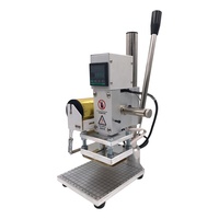Machine à estamper les cartes en PVC plastique, dorure à chaud or, argent, noir, pour embosseuse de cartes