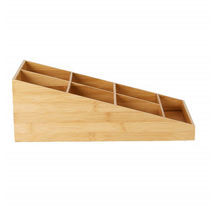 Organizzatore <span class=keywords><strong>per</strong></span> Condimenti <span class=keywords><strong>da</strong></span> Caffè in Bambù a 7 Scomparti di Alta Qualità <span class=keywords><strong>per</strong></span> Portacapsule K-Cup - Product Image 5