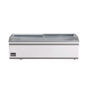 Congélateur à affichage commercial 1000 litres, réfrigérateur à porte en verre incurvée, congélateur à coffre - Product Image 6