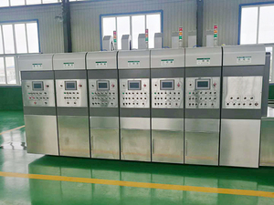 Tự Động Bánh Pizza Hộp Carton In Flexo Chết Máy Cắt/Flexo Mực In Ấn Khía Máy - Product Image 6