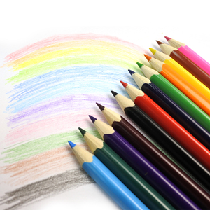 Offre Spéciale non toxique 12 pièces haute qualité pas cher prix promotion effaçable unbreak Jumbo Aiguisé enfants et école <span class=keywords><strong>crayon</strong></span> de <span class=keywords><strong>couleur</strong></span> bois - Product Image 4
