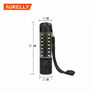 LED USB Rechargeable Flashlight T6+28 COB Powerful <strong>Torch</strong> 18650 Battery <strong>Outdoor</strong> Camping Lantern Led Flashlight with Tail Rope