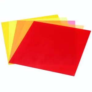 Shenniu — ensemble de filtres correcteurs de couleurs pour Studio Photo, lot de 5 feuilles de Gel pour Flash stroboscopique