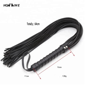 Sm Lederen Flogger Mannelijke Bondage Fetisj Seksspeeltje Spanking Koppels Speelgoed Nieuwigheid Spanking Flogger - Product Image 2