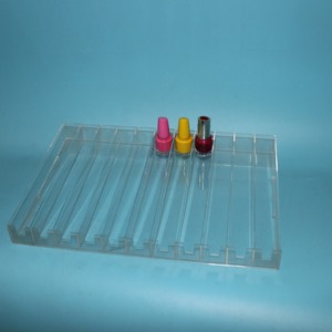 WEIHAI Customize Clear Acrylic <strong>Perfume</strong> Display <strong>Tray</strong> - Product Image 2