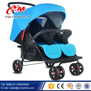 China ganze verkauf doppelsitz kinderwagen/preis twin Kinderwagen für kinder/doppelsitz kinder kinderwagen mit sonnenschirm