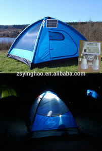viaje universal Portable solar iluminación auto cargador de batería móvil kit sistema - Product Image 6