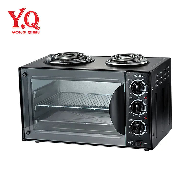 220 V 3100 W elektrikli fırın bobin pizza fırını elektrikli sıcak plaka ekmek makinesi YQ
