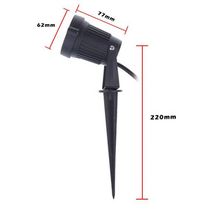 IP65 étanche lampe de sécurité AC85-265V extérieur 5 W blanc chaud LED paysage jardin Spike lumières pour voie cour route décoration - Product Image 5