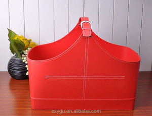 <span class=keywords><strong>Wicker</strong></span> Thủ Công Mỹ Nghệ Da Thủ Công Rỗng Giỏ Quà Lưu Trữ Giỏ - Product Image 3