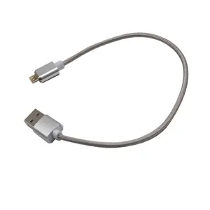 מותאם אישית cabl linea 360 3A מעלות ניילון קלוע crod מיקרו USB טעינת כבל