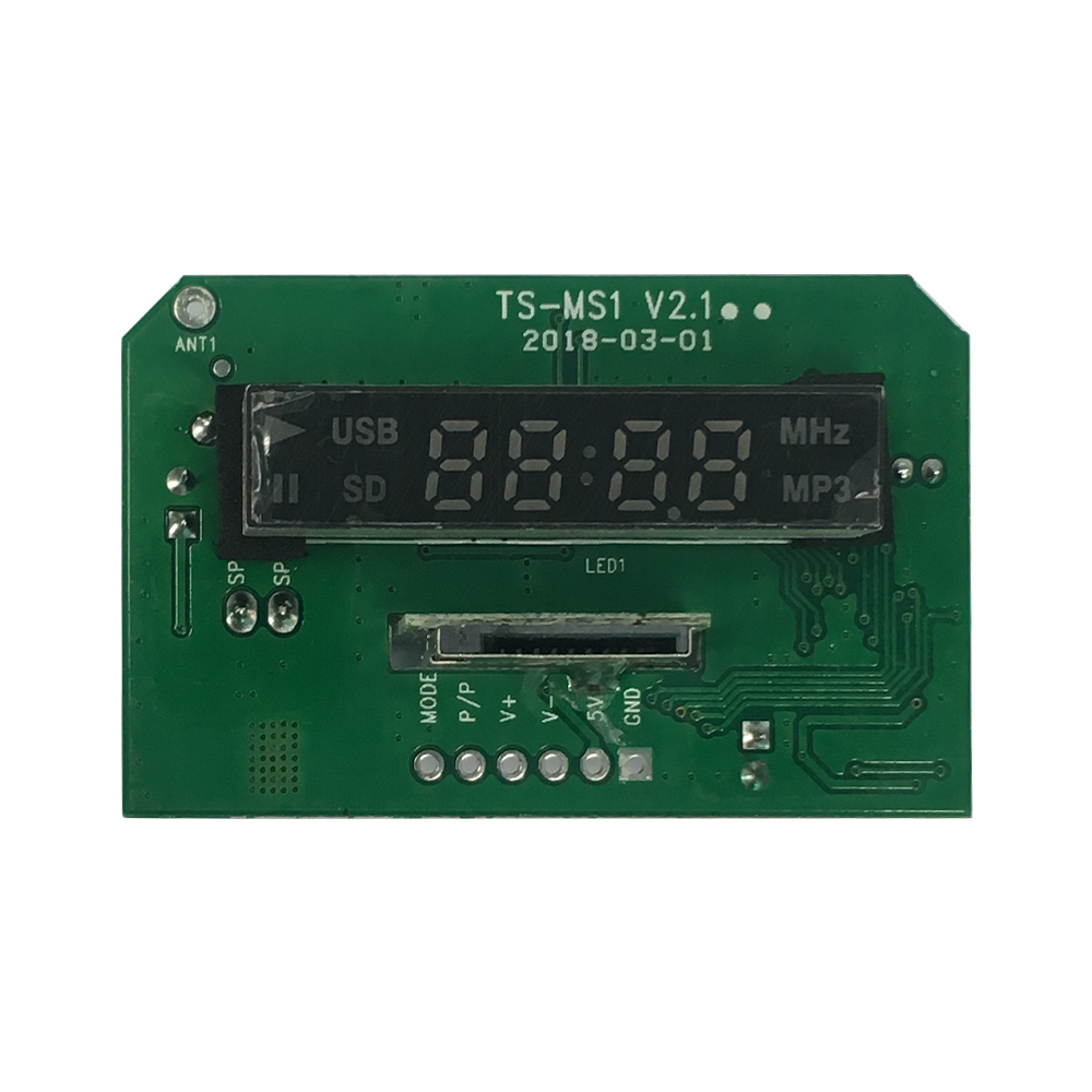 ВИР TS-MS1 цифровой Fm радио Usb Sd Mp3 усилитель плеер декодер доска модуль